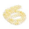 Transparent Crackle Glass Beads Strands CCG-L050-01A-04-3