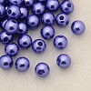 Imitation Pearl Acrylic Beads PL609-07-1