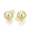 Alloy Rhinestone Settings PALLOY-N185-02G-2