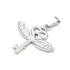 304 Stainless Steel Pendants SA-CBA34D4-13P-2