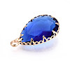 Transparent Glass Pendants KK-N283-02B-G-2