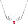 Deer Urn Ashes Pendant Necklace PW-WG78BFC-07-1