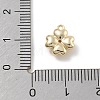 Brass Micro Pave Cubic Zirconia Pendants KK-D283-09G-3