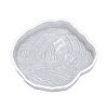 Living Room Tea Table Creative Home Decoration Resin Drop Glue Ripple Coaster Silicone Mold Square Coaster Tray Ornament PW-WG36A20-01-1