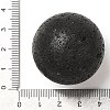 Natural Lava Rock Sphere Beads G-C154-04-2