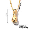 Simple and stylish copper pendant necklace with 26 English letters GF2554-9-1