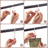 60Pcs 4 Colors Plastic Clothespin KY-TA0001-64-5
