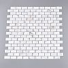 Natural Freshwater Shell Mosaic Tile Cabochons SHEL-Q029-07-3