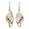 201 Stainless Steel Dangle Earrings for Women EJEW-JE07501-01-3