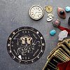 DIY DIY Pendulum Board Dowsing Divination Making Kit DIY-CN0002-34-4