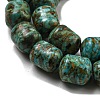 Dyed Synthetic Turquoise Beads Strands G-B070-D01-01-4