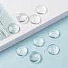 Transparent Glass Cabochons X-GGLA-R026-15mm-8