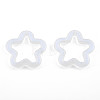 Transparent Luminous Acrylic Pendants TACR-T007-12E-4