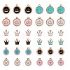 Alloy Enamel Pendant Sets ENAM-SZ0001-34-1