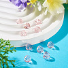 10Pcs Glass Imitation Austrian Crystal Beads GLAA-TADJ0001-11K-4