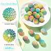 40Pcs Imitation Pearl Acrylic Beads OACR-FS0002-89A-17-4