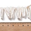 Natural Baroque Keshi Pearl Beads Strands PEAR-P064-02F-06C-5