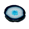 Dyed Natural Agate Slice Cup Mats DJEW-PW0012-131C-1