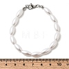 Plastic Pearl Beaded Bracelets for Women BJEW-L716-01P-5