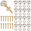 2 Bags Carbon Steel Screw FIND-GF0009-32C-1