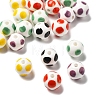 20Pcs 5 Colors Handmade Porcelain Beads PORC-FS0001-19-3