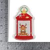 Christmas Theme Opaque Printed Acrylic Pendants SACR-S035-02D-3