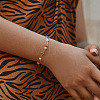 Brass Link Chain Bracelets WG5E311-01-3