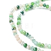 Electroplate Glass Beads Strands EGLA-yw0002-C02-2