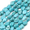 Natural Magnesite Beads Strands G-K244-05B-1