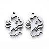 304 Stainless Steel Pendants X-STAS-N092-91-2