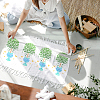 Plastic Drawing Painting Stencils Templates DIY-WH0396-0164-6