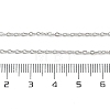 Non-Tarnish 304 Stainless Steel Cable Chain Necklace for Men Women NJEW-K245-014B-2