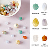   60Pcs 6 Styles Natural Mixed Gemstone Beads Strands G-PH0002-47-4