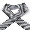 Striped Polyester Grosgrain Ribbon OCOR-Q011-38mm-06-2