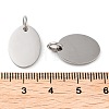 304 Stainless Steel Stamping Blank Tag Pendants STAS-L022-182P-01-3