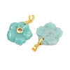 Natural Amazonite Carved Pendants G-A315-01G-10-2