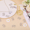 30Pcs Zinc Alloy Open Back Bezel Pendant FIND-CA0009-60-5