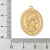 304 Stainless Steel Enamel Pendants STAS-P404-01G-3