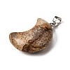 Natural Picture Jasper Pendants G-F820-02F-2
