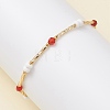 Glass Seed Beaded Bracelets for Women BJEW-MZ00261-01-1