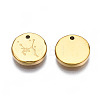 316 Surgical Stainless Steel Charms STAS-S116-418G-G-3