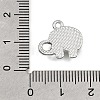 UV Plating Alloy Crystal Rhinestone Pendants RB-CBAD37D-02P-3