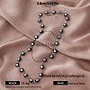 Vintage Style 304 Stainless Steel Enamel Evil Eye Link Chain Necklaces for Women VR8497-2-1