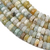 Natural Flower Amazonite Beads Strands LS-G-G317-A30-3X6MM-5