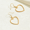 Fashionable Heart Alloy Dangle Earrings AY5641-3