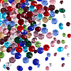 240Pcs 24 Styles Glass Rhinestone Cabochons GLAA-BM0001-06-1