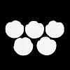 Natural Quartz Crystal/Rock Crystal Incense Holders G-G301-01G-2