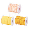 3 Rolls 3 Colors Faux Suede Cord LW-TA0001-07-3