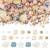 1Bag Mixed Styles Glass Beads GLAA-TADJ0001-10F-1