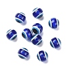 Round Evil Eye Resin Beads RESI-R159-10mm-08-1